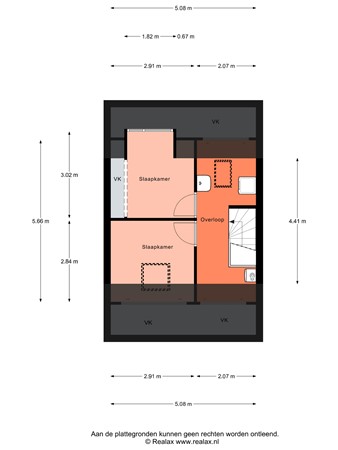Floorplan - Kubboot 20, 3751 ZJ Bunschoten-Spakenburg